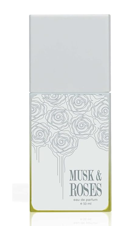 AHMED Musk & Roses 50mL Sensual Perfume for Women and Men with Sandalwood, Oud, Cedar Base blended with a Fresh Fruity Top by Al Maghribi Arabian Oud