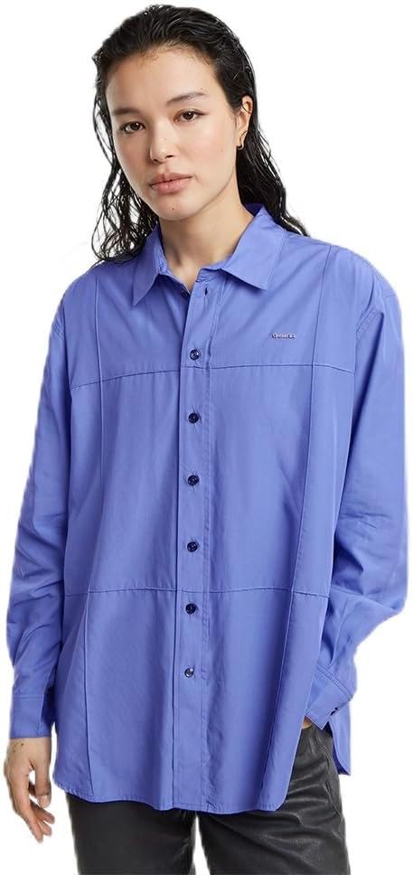 G-STAR Women's Bf Pintuck Long Sleeve Shirt