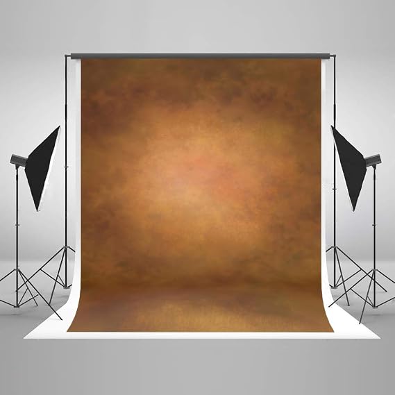 Kate 6.510ft Abstract Brown Photo Backdrop Old Master Texture Background Portrait Photography Backdrops for Photographer Head Shots Microfiber