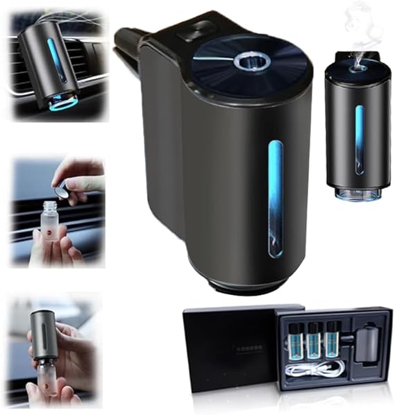 Car Air Freshener Diffuser with Three Adjustable Settings for Cars