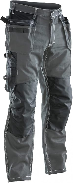 JOBMAN Workwear Ultimate Craftman's Workpants Grey/Black