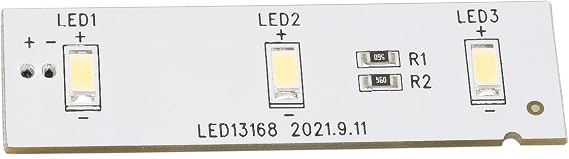 Refrigerator Repair Part LED Light Strip Bar Replacement DC 12V for Electrolux Refrigerator ZBE2350HCA SW-BX02BVoltage: DC 12V
