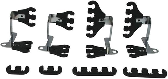 Moroso 72174 Ignition Wire Super Loom Kit, Black, Fits Small Block Chevy Engines, 7-9mm Wire