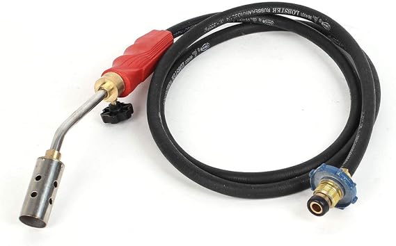 Aexit Red Plastic Handle Black Tube Liquefied Gas Blow Torch Piezo (20865a7930d43ec0f2d460b274d9d45b)