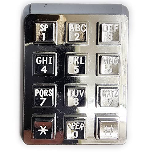 DoorKing 1804-156 Silver Keypad Access Control Keypad