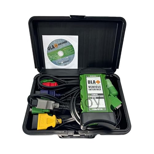 DLA2.0 Truck Diagnostic Tool Scanner with 2024 V3 Software Vehicle Interface Diesel Heavy Duty Truck Excavator Scanner with Software Tool