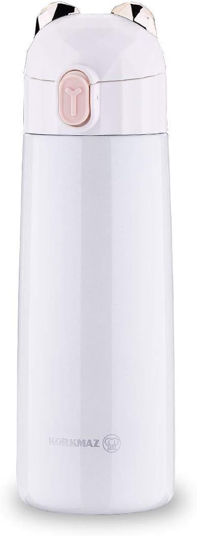 Korkmaz Bambino Plus Beyaz 350 Ml Çocuk Matarası