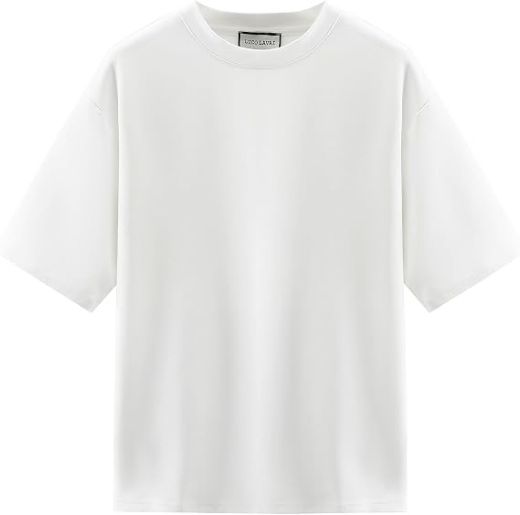 LUCO LAVAI tシャツ メンズ 半袖 7.7オンス 肌スベ ベタつかず 夏服 無地 厚手透けない 型崩れ防止 シワになりにくい 綿 Tshirt