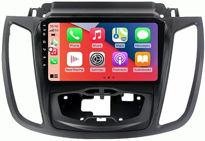 FELLOSTAR for 2012-2019 Ford Escape Radio Update Car Stereo Replacement with Carplay & Android Auto 8-Core 464G Head Unit 9-Inches QLED Touch Screen Bluetooth