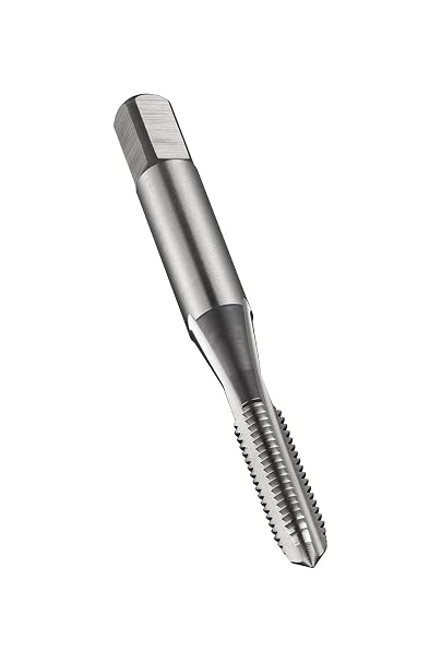 Dormer E100M9NO8 Series E100 HSS Straight Flute Serial Hand Tap Metric with Bright Finish, DIN352 Standard, NO8, M9 x 1.25 mm Thread, 63 mm Length