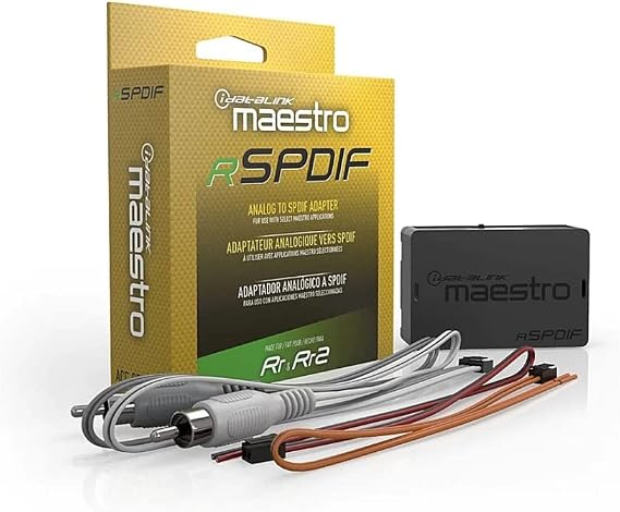 Idatalink Maestro Acc-RR-SPDIF Amplifier Interface Adapter Analog to Digital SPDIF Converter Module