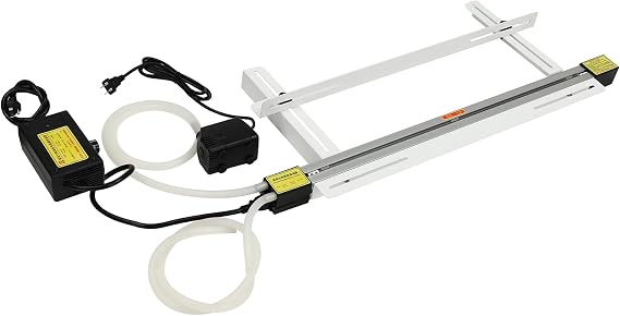 Acrylic PVC Plastic Bender, 110V Acrylic Bending Machine, Plastic Sheet Bender, 24 Inch Manual Strips Heater with Bracket, Heating Thickness 1mm-6mm for Sign Making