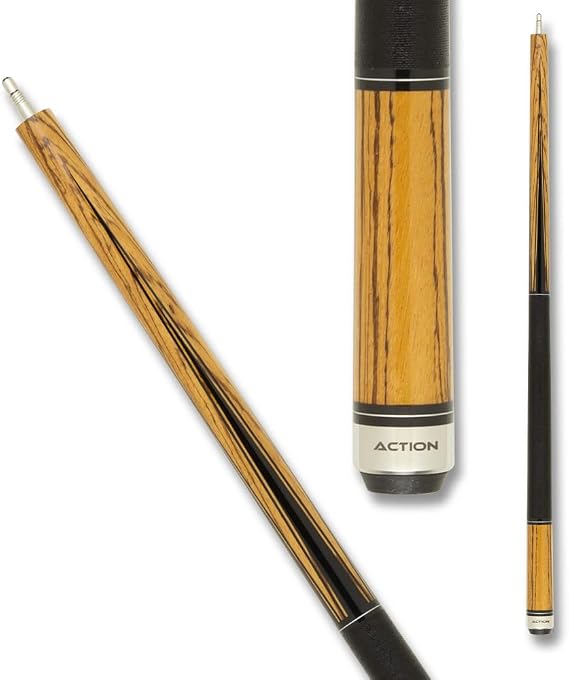 Action Mass Pool Cue, 14mm Soft Elk Master Tip, Stiff Shaft, 46.5-inch Long Cue for Complicated Mass Shots, for Artistic Pool - 25oz