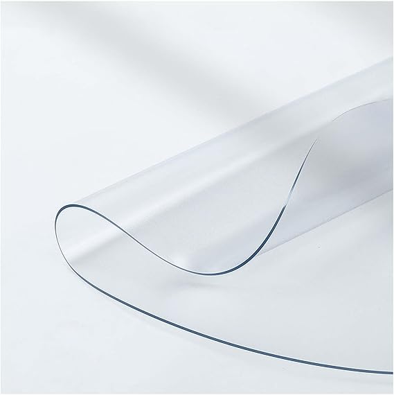 Clear Table Cover Protector,Wipeable Tablecloth,Anti-hot Table Mat Transparent Tablecloths,for Table/Desk Table Pads Table Covers1.45mm, 80x140cm