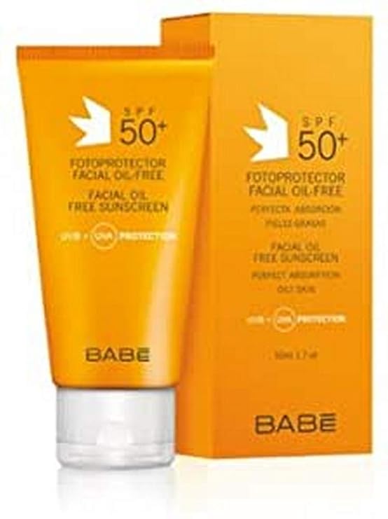 Laboratorios Babe Facial Oil Free Sun Screen Cream 50 Plus Babe 50ml