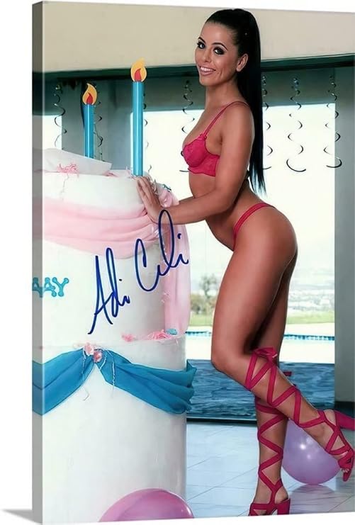 Photo Art Print by PHOTOOH! ~ Adriana Chechik Signed Autographed Wall Art Photo Posters Movies Star Celebrity Canvas Pictures for Modern Home Office Art Decor Celebrities Prints Unframed Photograph RePrint RP (8.5 X 11 GLOSSY PRINTS)