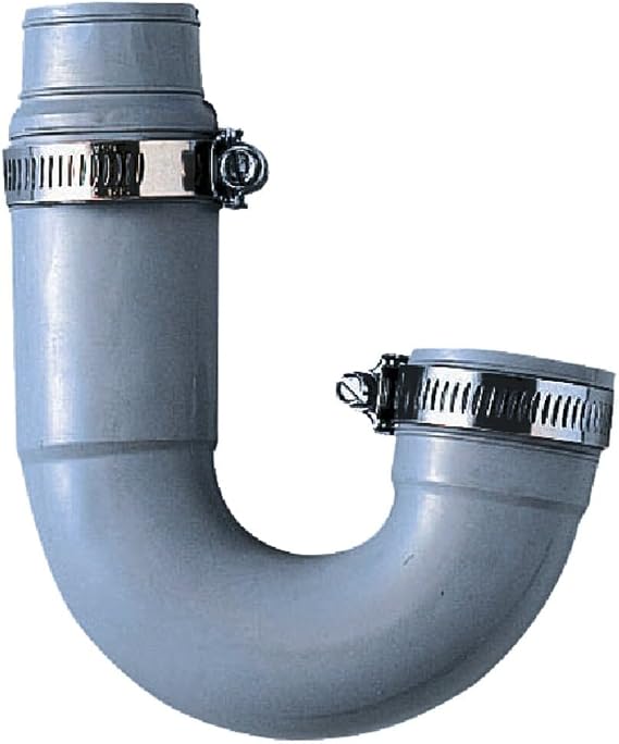 Fernco 1-1/4 in. x 1-1/2 in. Flexible PVC J-Bend - 1 Each