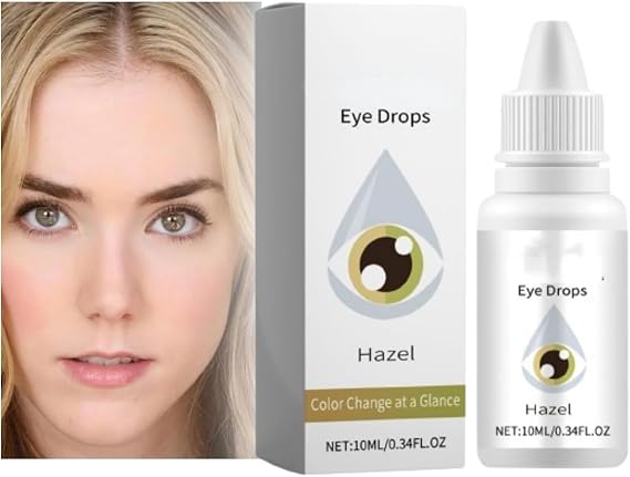 Fancy Drops Change Your Eye Color, Eye Color Changing, Eye Drops, Eye Color Changing Drops, Color Changing Eye Drops, Change Eye Color Drops (Hazel)