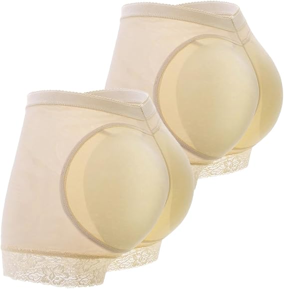 FUT Women Butt Lifter Panties Padded Underwear Hip Enhancer Pads Shorts Seamless Butt Lifting Shapewear with Butt Pads