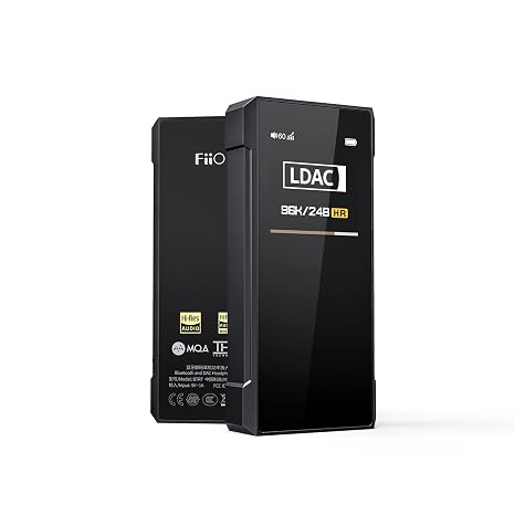 FiiO BTR7 Bluetooth Receiver and Headphone Amplifier High Resolution DAC MQA LDAC aptx HD 384k/32bit DSD256 CVC8.0 for Phone PC Car Home Audio