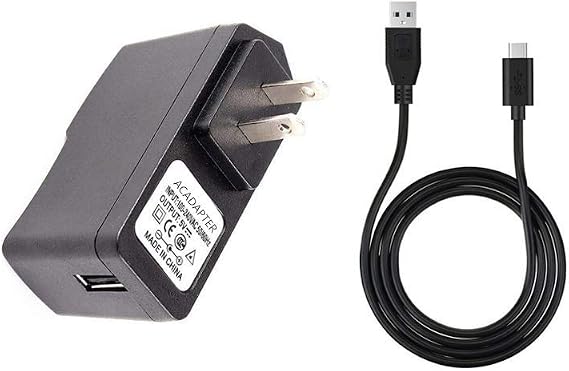 Wall Home AC Charger + USB Cord Replacement for Amazon Kindle Paperwhite 3, Kindle Oasis