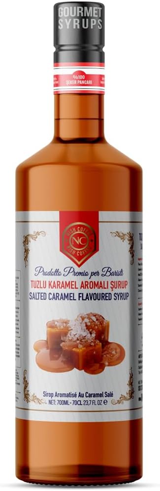 Nish Salted Caramel Flavored Syrup 700 ML - P