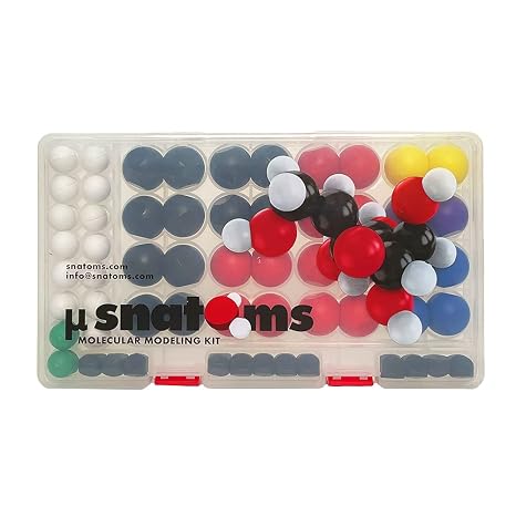 MicroSnatoms Magnetic Molecular STEM Kit by Veritasium | Intro to Atoms, Molecules, Bonding, Chemistry | Science | Magnetic Molecular Modeling Complete Set | Innovative Educational Tool
