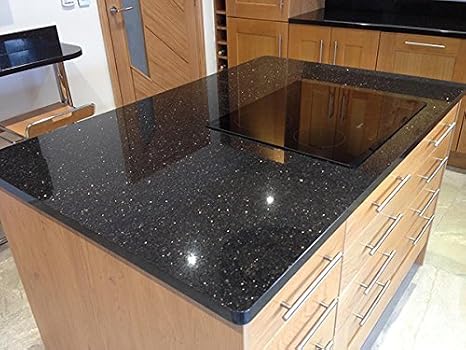VViViD Black Galaxy Granite 15.9 Inch x 60 Inch Self Adhesive Vinyl wrap (1 roll)
