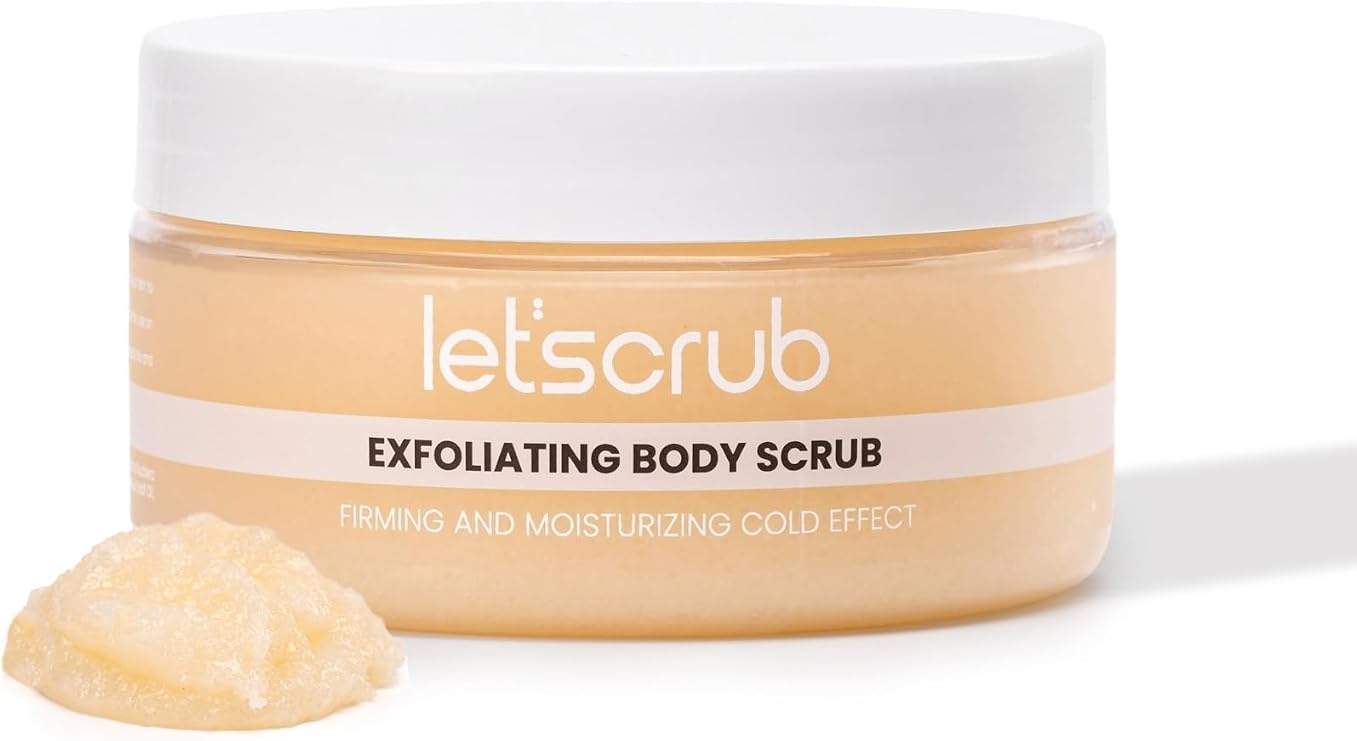 Let'scrub Cold Effect Body Scrub, Menthol and Camphor