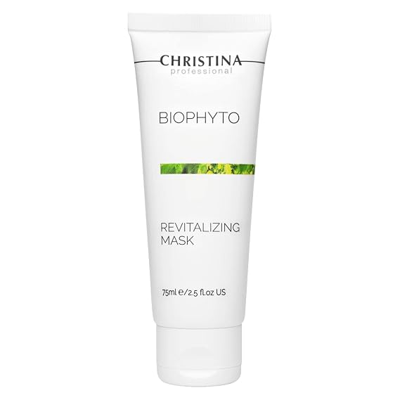 -CHRISTINA- Bio Phyto Revitalizing Facial Mask | Hydrating Anti-Aging Face Masks Skincare, Reduces Wrinkles, and Uneven Skin Tone, Algae, Vitamins B9 and B12 | Suits All Skin Types, Men and Women 75ml