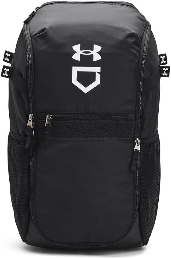 Under Armour unisex-adult Utility Baseball Backpack Print, 003 BLACK, OSFA