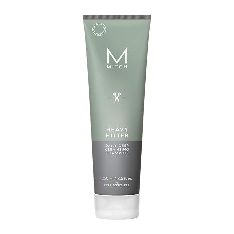 MITCH by Paul Mitchell Heavy Hitter Daily Deep Cleansing Shampoo for Men, For All Hair Types