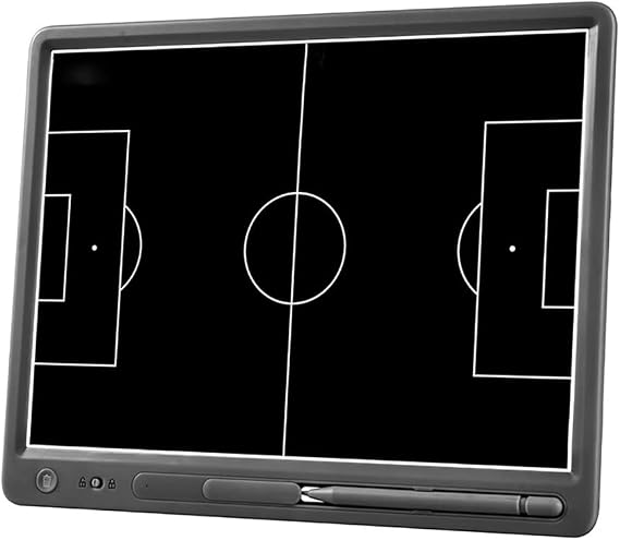 Basketball Coaching Board Electronic Football Tactical Board Electronic Tactical Training Board Basketball Soccer LCD Strategy Board Dry Erase Marker Board Training Writing Tablet Coach with Pen