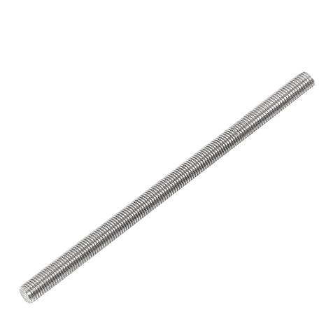 M6 M8 M10 M12 M14 M16 M18 M20 250mm Length Fine Thread Bolt 304 Stainless Steel Threaded Rod Full-Thread Bar Studding (Size : M 12 x 1.25 x 250, Color : 1PCS)