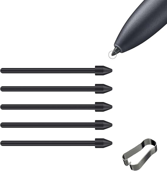 5 PCS Tab S7 FE S Pen Tips for Samsung Tab S7 FE Stylus Pen Nibs