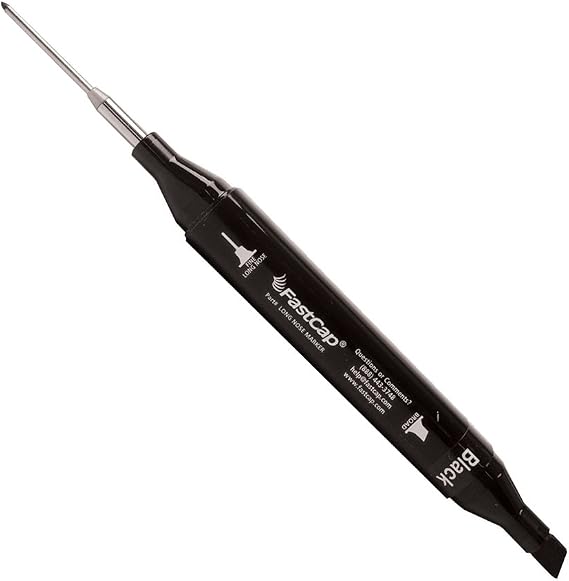 FastCap Long Nosed Marker, Black