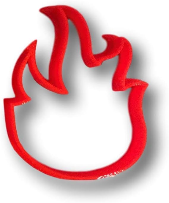 Fire Flame Cookie Cutter (1 Inch)
