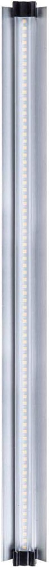 SunBlaster 24" Prism Lens 24W 6400K Full Spectrum LED Strip Light Indoor Greenhouse Plant Grow Lamp with Built-in Reflector & Mounting Clips