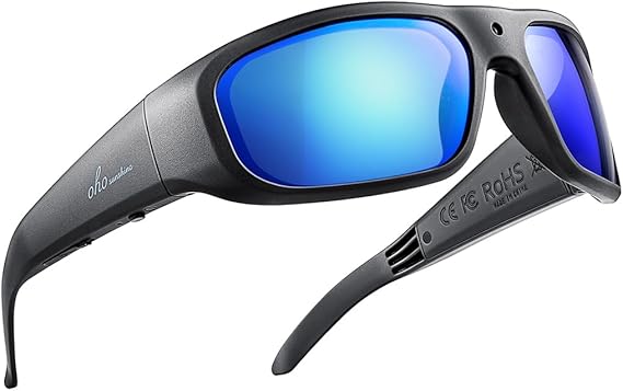 OHO UltraLight Smart Glasses with Camera, 24MP 1080P Video Builtin Memory