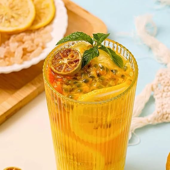 Passion Fruit Kumquat Lemon Tea, Flower And Fruit Tea Can Be Hot Or Cold Brewed, Summer Fruit Tea, Honey Tea Fruit TeaTea Beverage For Homemade Beverages, Add Water And Drink 5 Bags