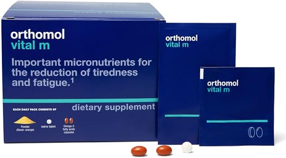 Orthomol Vital M Men's Multivitamin Powder & Tablets, 30-Day Supply