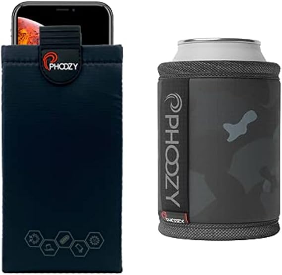 PHOOZY XP3 Antimicrobial Ultra Rugged Thermal Phone Case - Insulated Weatherproof Protection - AS SEEN ON Shark Tank - Protect Against Cold & Snow + Insulated Can Cooler