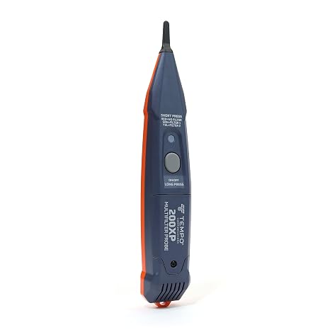TEMPO Communications 200XP Multi-Filter Tone Probe, Noise-Immune Pair and Wire Tracer, Tone Tracer, Amplifier Probe (Professional Grade)