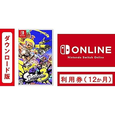 Splatoon 3 | online code version Nintendo Switch Online ticket personal plan 12 months | online code version