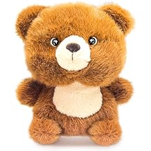 Brown Bear Stuffed Animal, Cute Teddy Bears Plush Toys for Kid and Baby Plushie, Birthday Gifts, Small Teddy Bear Stuffed Animals For Girls & Boys, Party Favors, Home Decor - Kawaii Plush Toy