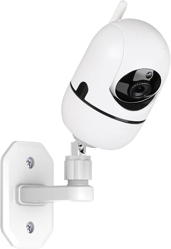 AOZTSUN Adjustable Baby Monitor Mount Compatible with HelloBaby HB6550 HB65/HB66/HB248,ANMEATE SM935E,Nanit Pro Smart Baby Monitor Wall Mount Easy to Install