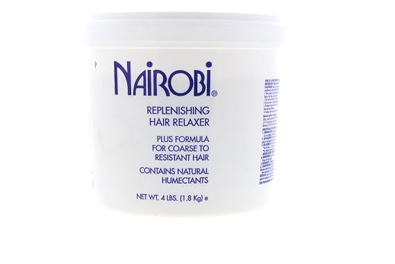 Nairobi Replenishing Hair Relaxer Plus Formula For Coarse Skin, 64 Ounce