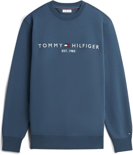 Tommy Hilfiger Men's Tommy Logo Sweatshirt Mw0mw11596 Pullover Sweatshirt