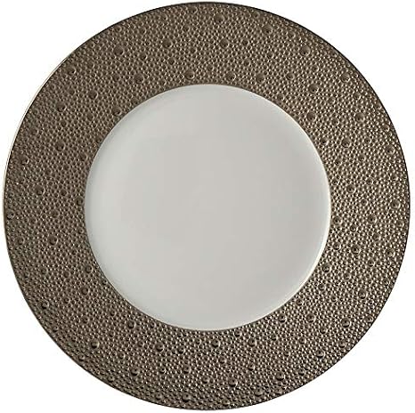 Bernardaud Ecume Platinum 10.5" Dinner Plate #0738-20249