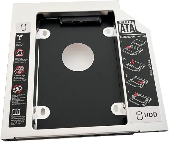 DY-tech 2nd Hard Drive HDD SSD Caddy Tray for Lenovo IdeaPad V350 V360 V370 B460 B470